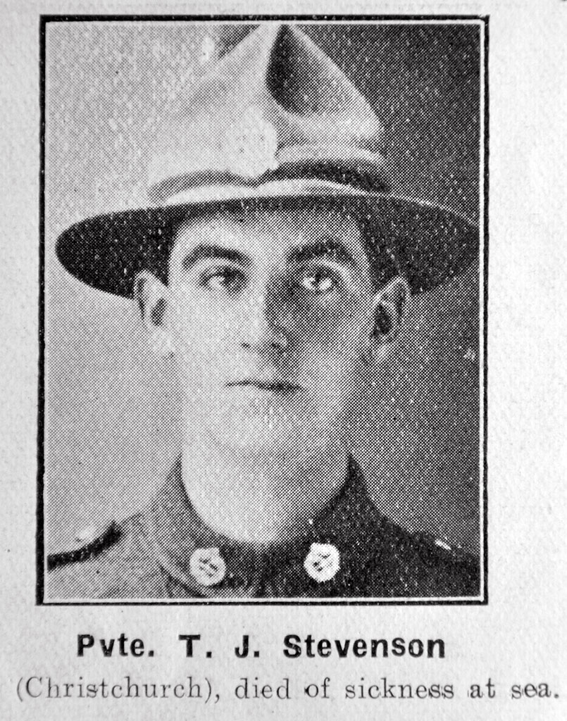 Image of Thomas Stevenson 13/12/1916