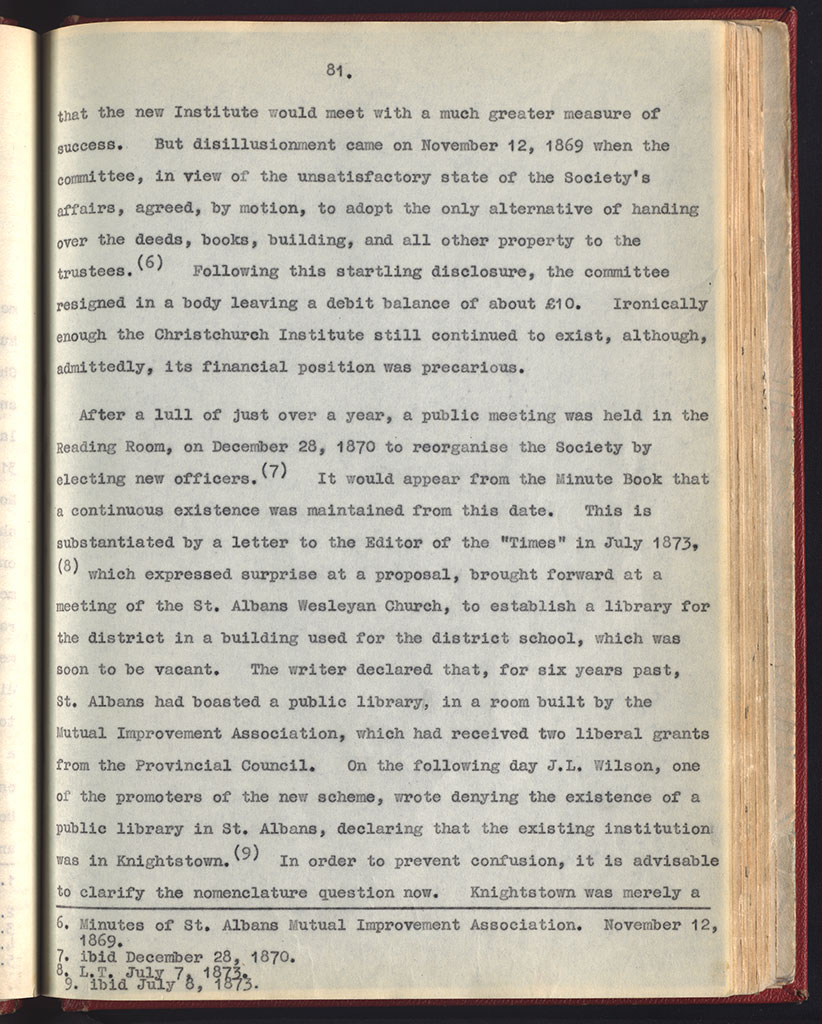 Image of The Christchurch metropolitan library service, 1852-1948 : a critical survey 1950.